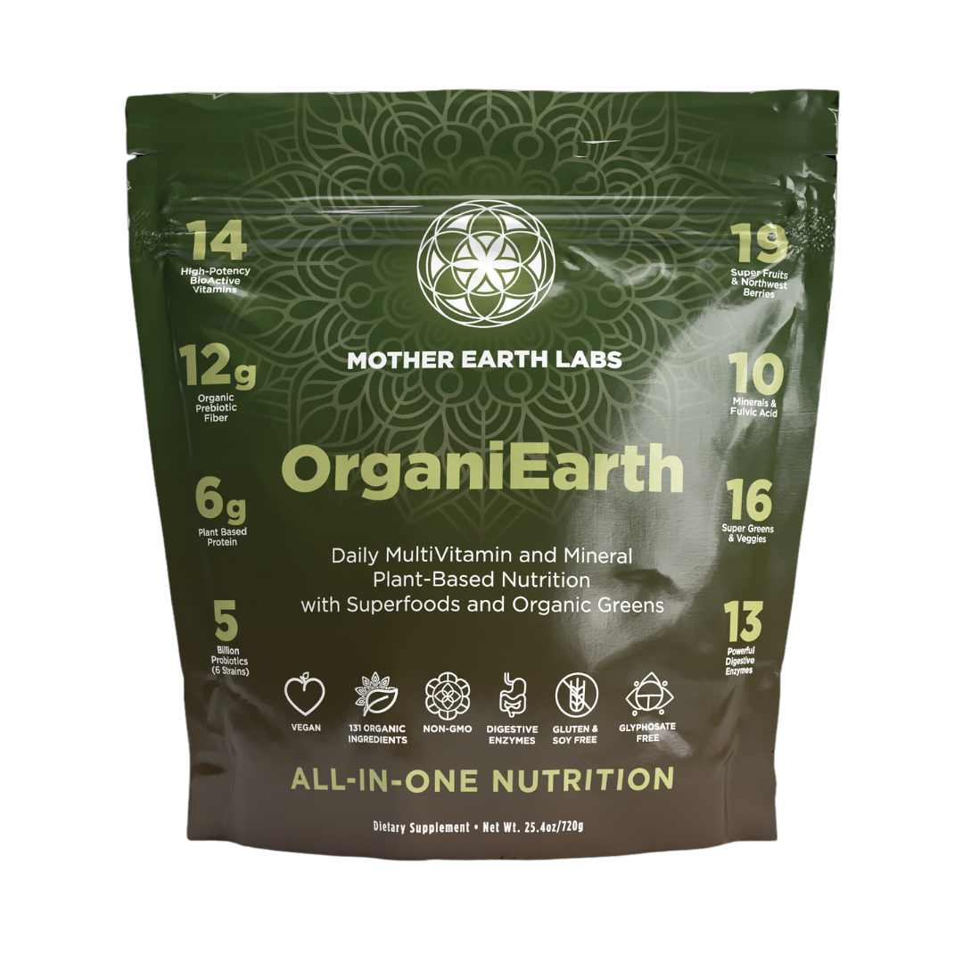 OrganiEarth Superfood Greens Pouch | 100+ Organic Nutrients