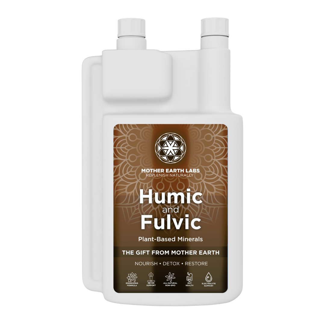 Humic & Fulvic Acid Liquid – 32 oz Dispensing Quart by Mother Earth Labs