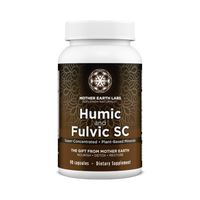 Humic and fulvic acid capsules by Mother Earth Labs