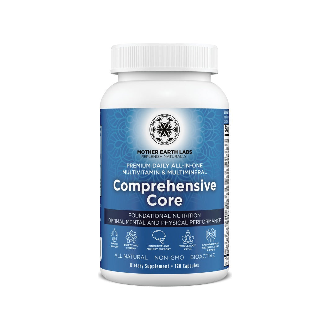 Comprehensive Core multivitamin capsules by Mother Earth Labs