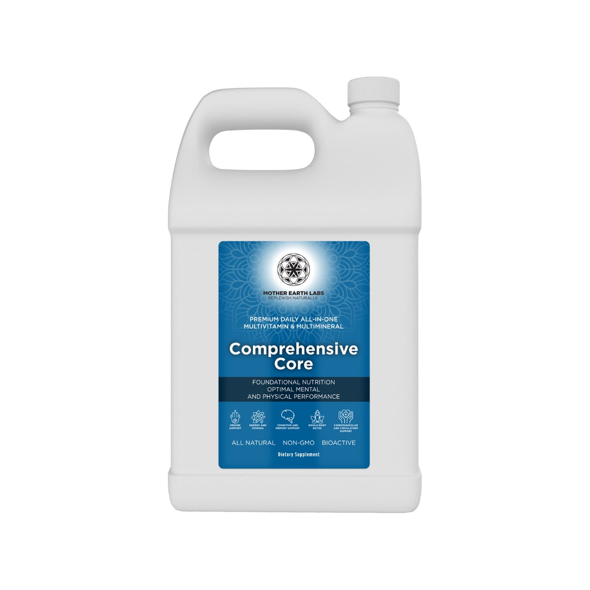 Comprehensive Core Liquid Multivitamin – 1 Gallon by Mother Earth Labs