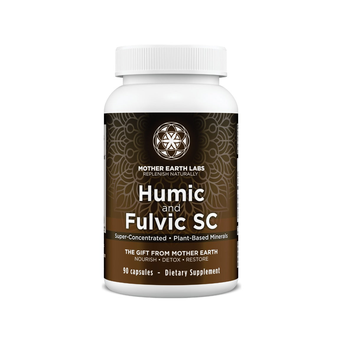 Humic and fulvic acid capsules by Mother Earth Labs