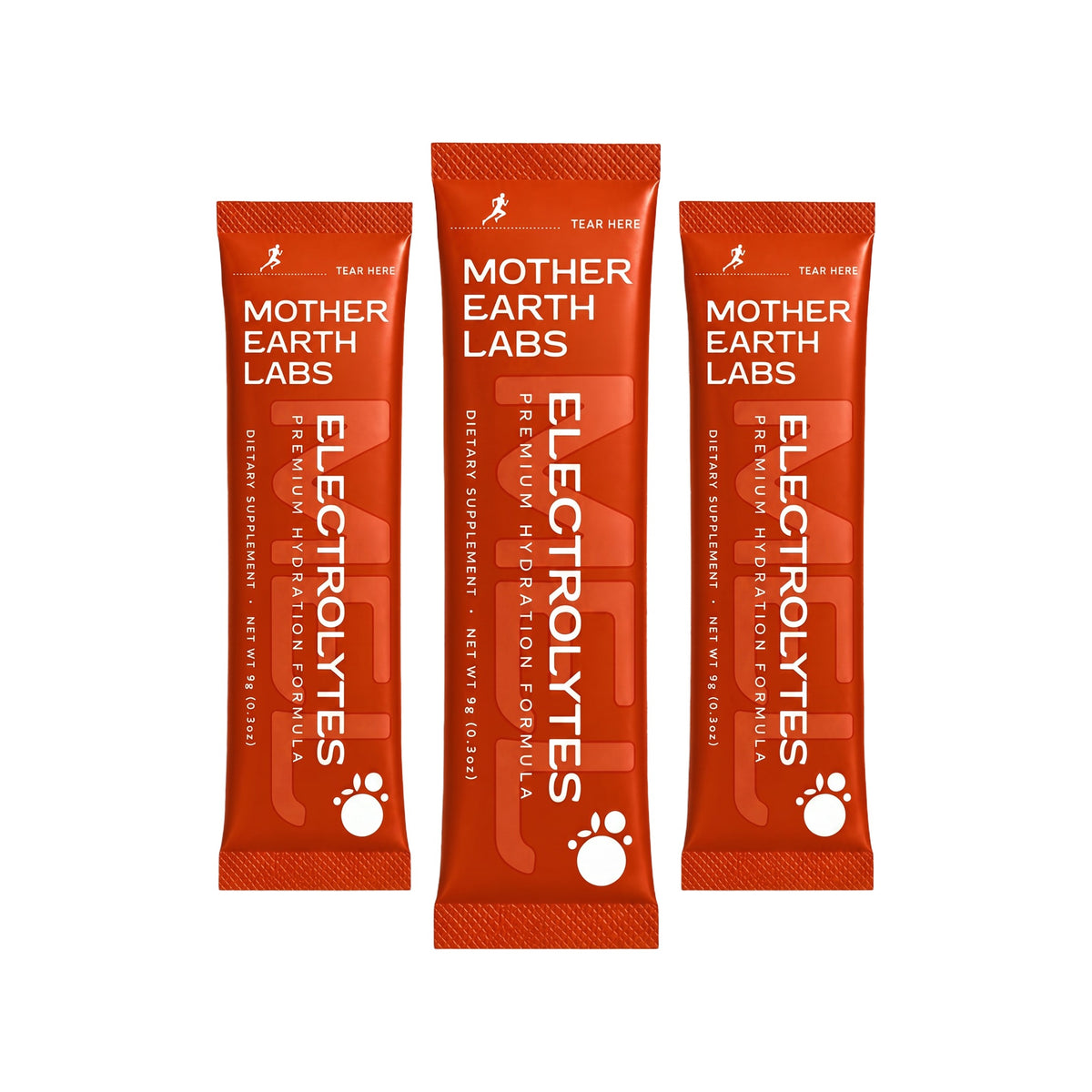 SportActive electrolyte powder stick packs, Tangerine Berry Blast, by Mother Earth Labs